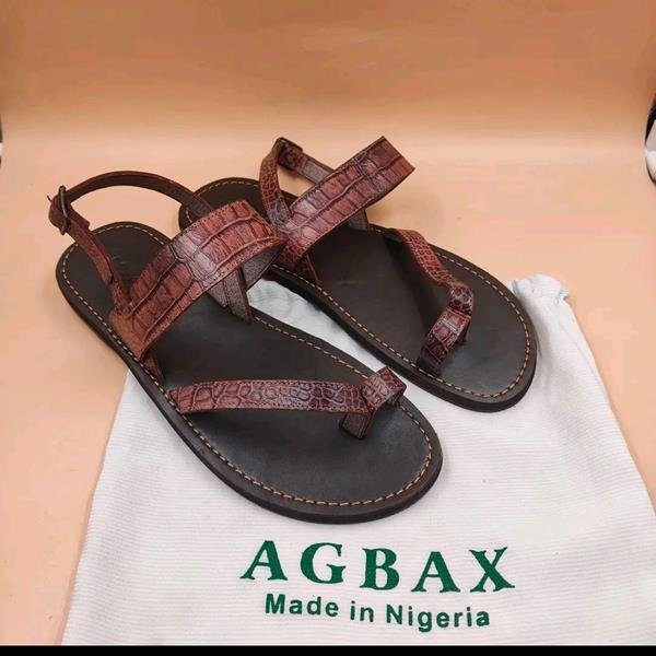 AGB 04; Genuine Leather Sandal