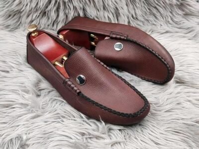 AGB 03; Genuine Leather Men's Shoes