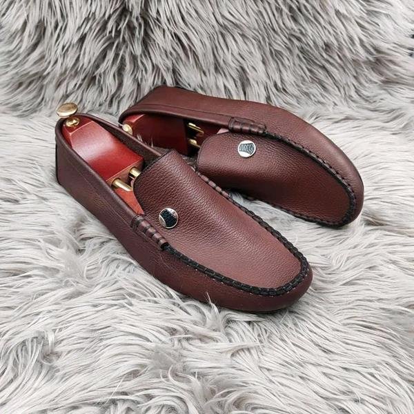 AGB 03; Genuine Leather Men's Shoes
